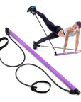 BARRA DE PILATES CON BANDAS DE RESISTENCIA – ENTRENAMIENTO COMPLETO Y PERSONALIZADO