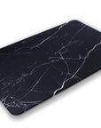 Alfombra de baño absorbente de piedra de diatomeas - Marmol Negro