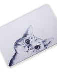 Alfombra de baño absorbente de piedra de diatomeas - Gatito