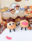 Llaveros de papas squishy de silicona – Diversión y originalidad