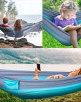 Hamaca de camping ultraligera – Comodidad y portabilidad