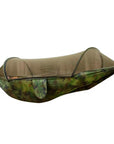 Hamaca portátil para camping con mosquitero – Comodidad y protección