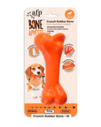Hueso de goma crujiente fuerte – Sabor bacon y resistente