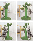 Rascador para gatos cactus – Diseño único en sisal para rascar y jugar