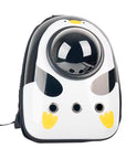MOCHILA TRANSPORTADORA PARA MASCOTAS – CÓMODA, SEGURA Y CON DISEÑO DE PINGÜINO