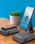 Soporte para celular con parlante bluetooth integrado – Comodidad y sonido de calidad