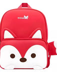 MOCHILA INFANTIL ZORRO ROJO 3D – IMPERMEABLE Y CÓMODA