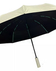 Paraguas plegable reforzado reflectante – Compacto y resistente