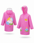 Piloto de lluvia infantil de princesas y unicornios