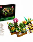 Set de suculentas tipo Lego – Decoración mini para armar y coleccionar