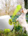 Lanzador automático de pelotas MINI para perros pequeños/medianos – Diversión interactiva y ejercicio sin límites