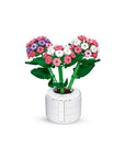 Set de hortensias para armar tipo Lego – Deco creativa que no se marchita