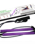 BARRA DE PILATES CON BANDAS DE RESISTENCIA