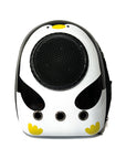 Mochila transportadora para mascotas – Cómoda, segura y con diseño de pingüino