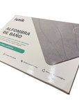 Alfombra de baño de piedra de diatomeas