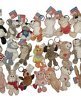LLAVEROS ANIMALES DE PELUCHE - 27 MODELOS ADORABLES