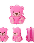 MOCHILA INFANTIL OSO 3D – IMPERMEABLE Y CÓMODA
