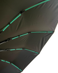 Paraguas plegable reforzado reflectante – Compacto y resistente