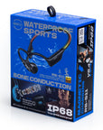 Auriculares deportivos de conducción ósea waterproof con luz LED