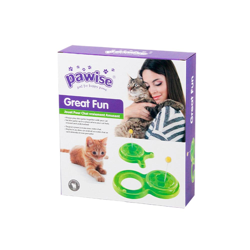 JUGUETE INTERACTIVO PARA GATOS – ESTIMULA EL INSTINTO DE CAZA Y JUEGO