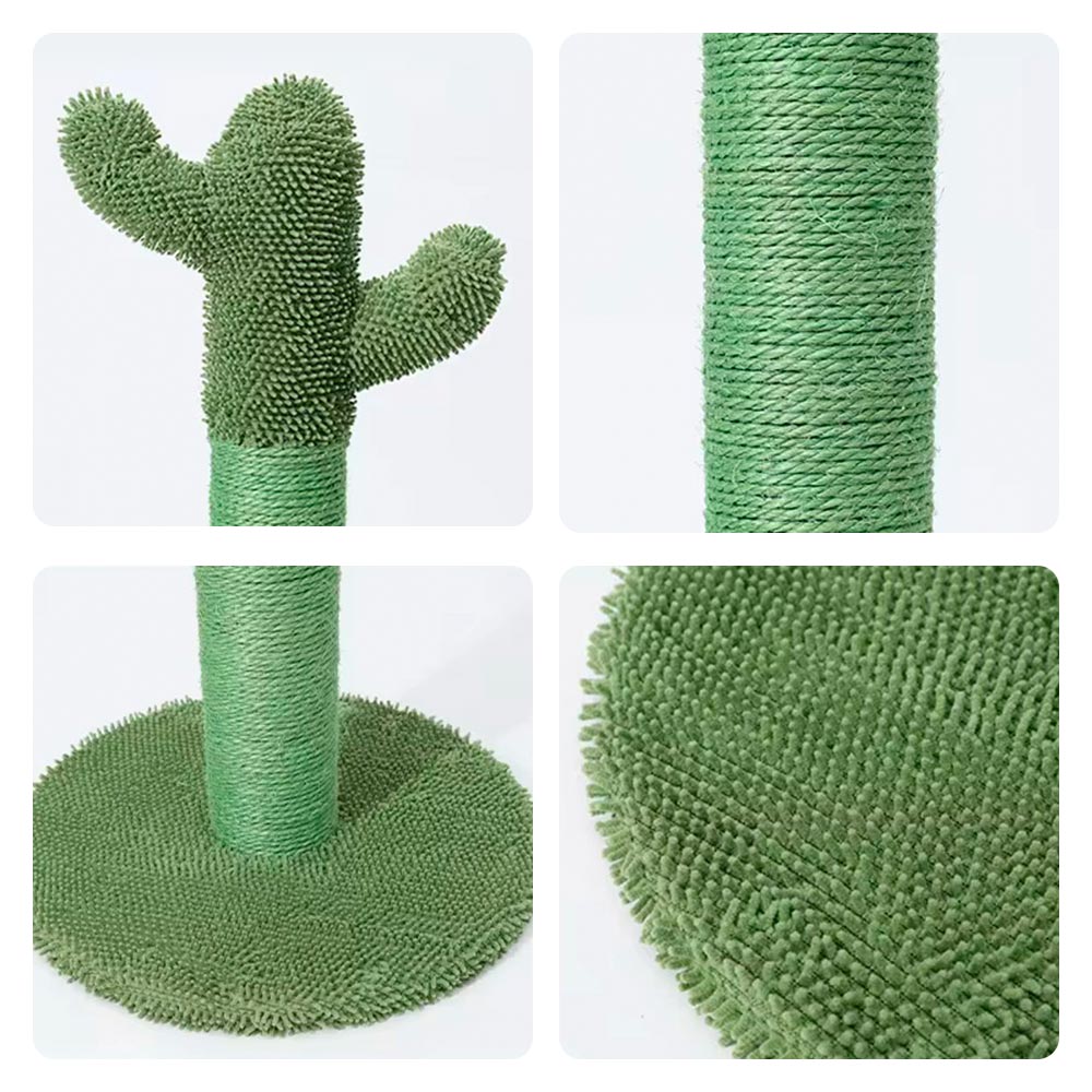 RASCADOR PARA GATOS CACTUS – DISEÑO ÚNICO EN SISAL PARA RASCAR Y JUGAR
