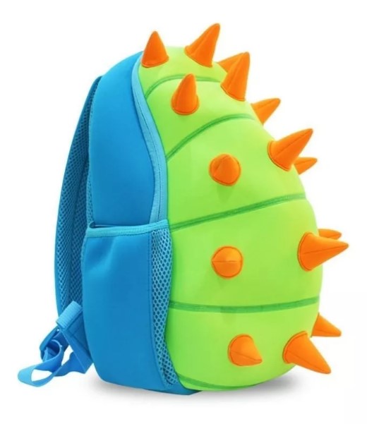 MOCHILA INFANTIL DINOSAURIO CON PINCHES 3D – IMPERMEABLE Y DIVERTIDA