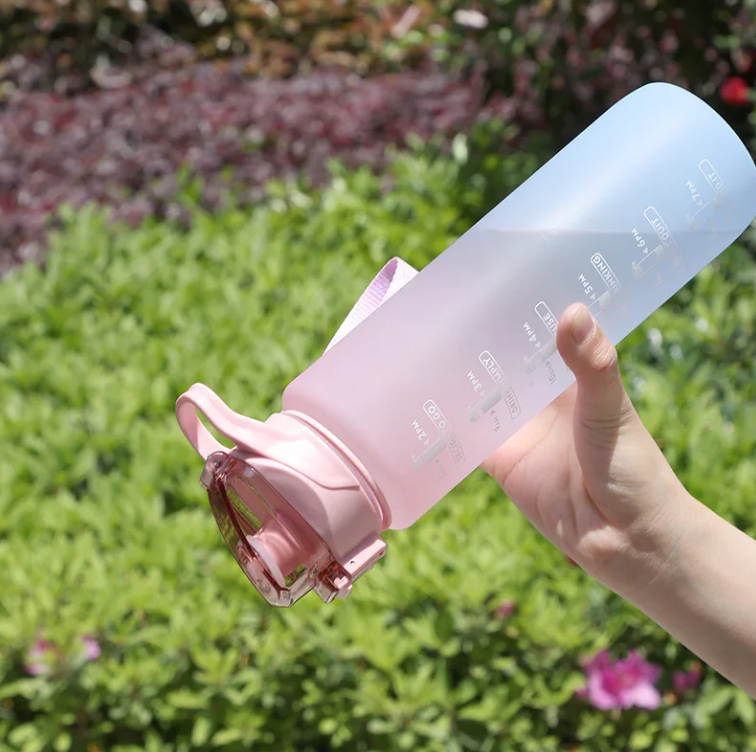 Botella motivacional – Hidratate con estilo y con objetivos a cumplir