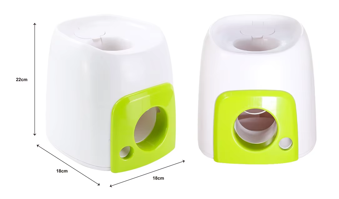 Dispensador de pelotas interactivo manual con expendedor de premios – Ejercicio, juego y recompensa en uno