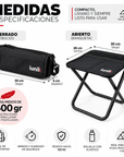 Silla banquito plegable bolso portatil