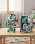 Set de Juego Dinosaurio Laboratorio 2 en 1 – ¡Explorá, creá y aprendé jugando!