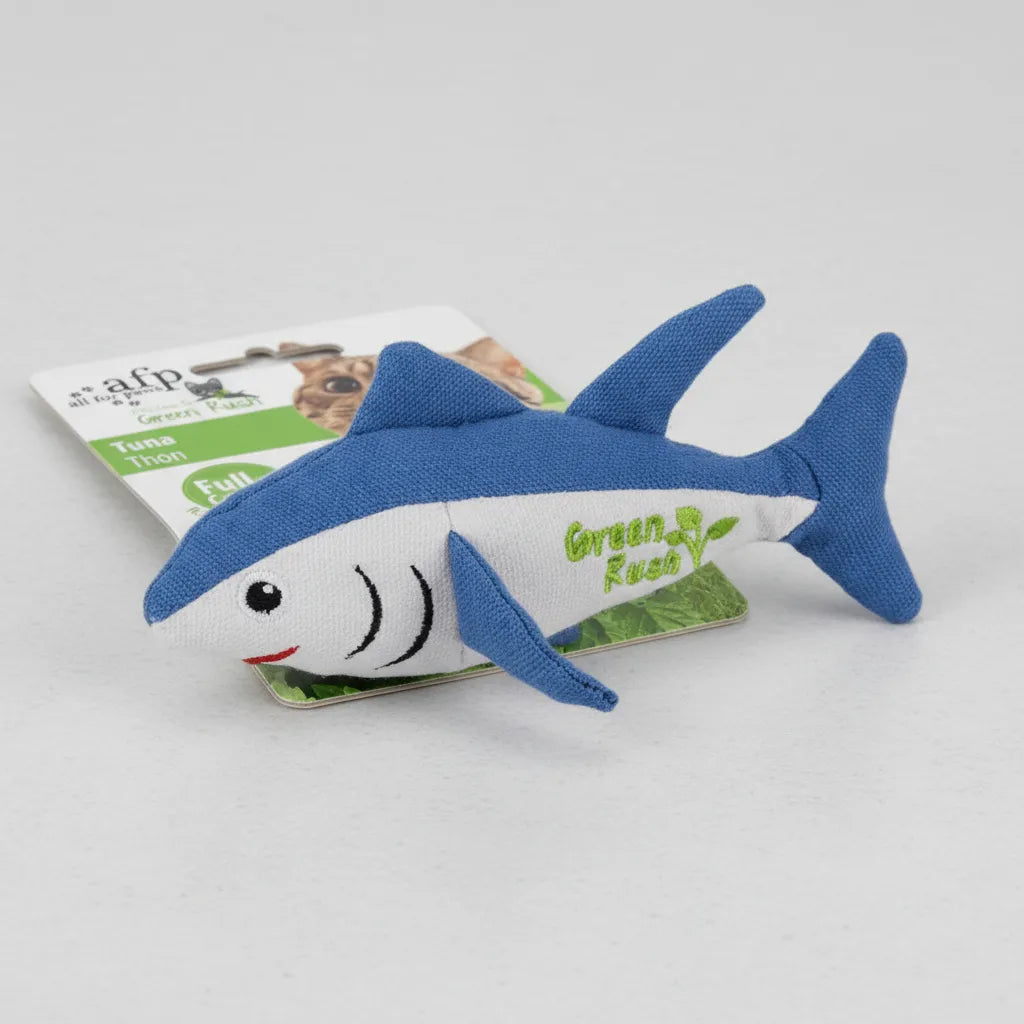 Juguete peluche de pez atun con Catnip para gato – Diversión, ejercicio y relax asegurado