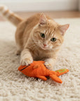 Juguete peluche de pez dorado con Catnip para gato – Diversión, ejercicio y relax asegurado