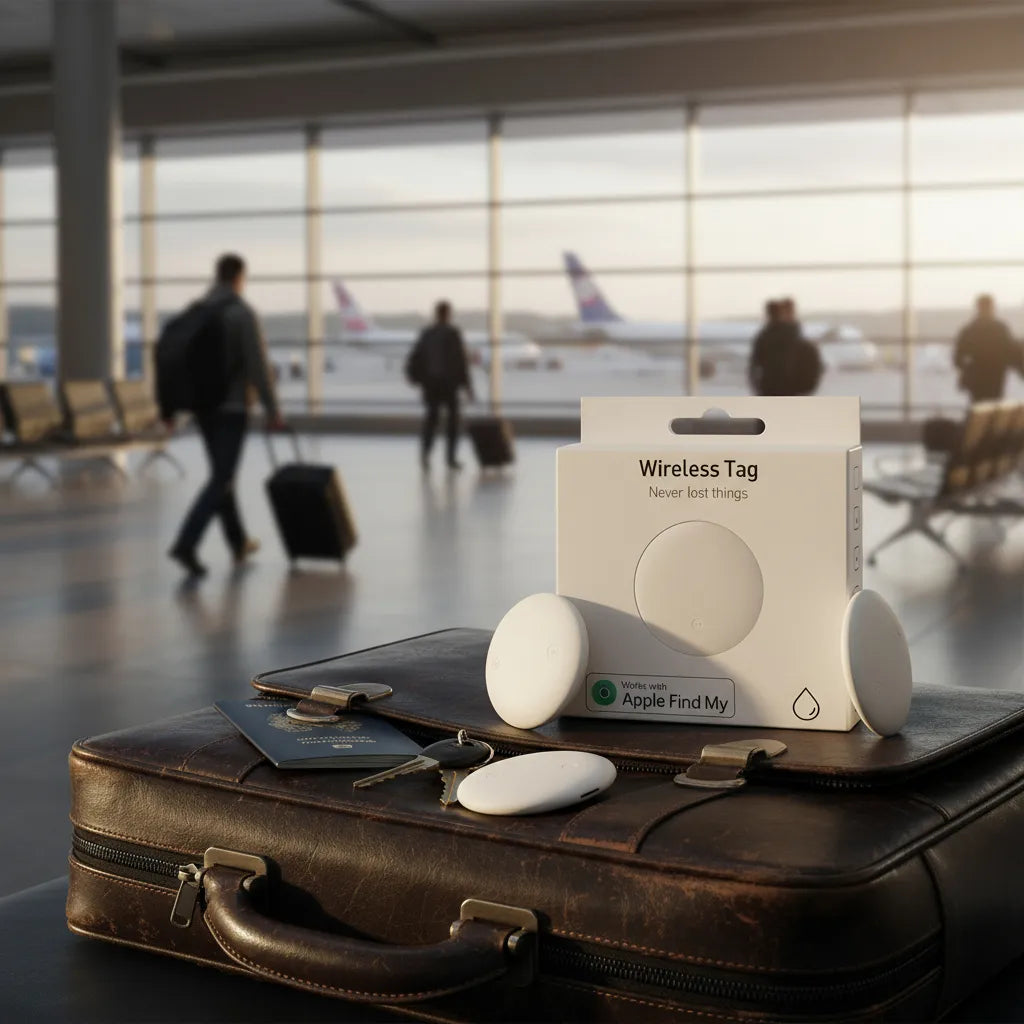 Localizador inteligente tipo AirTag – Rastreo preciso con Find My