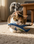 Juguete peluche de pez atun con Catnip para gato – Diversión, ejercicio y relax asegurado