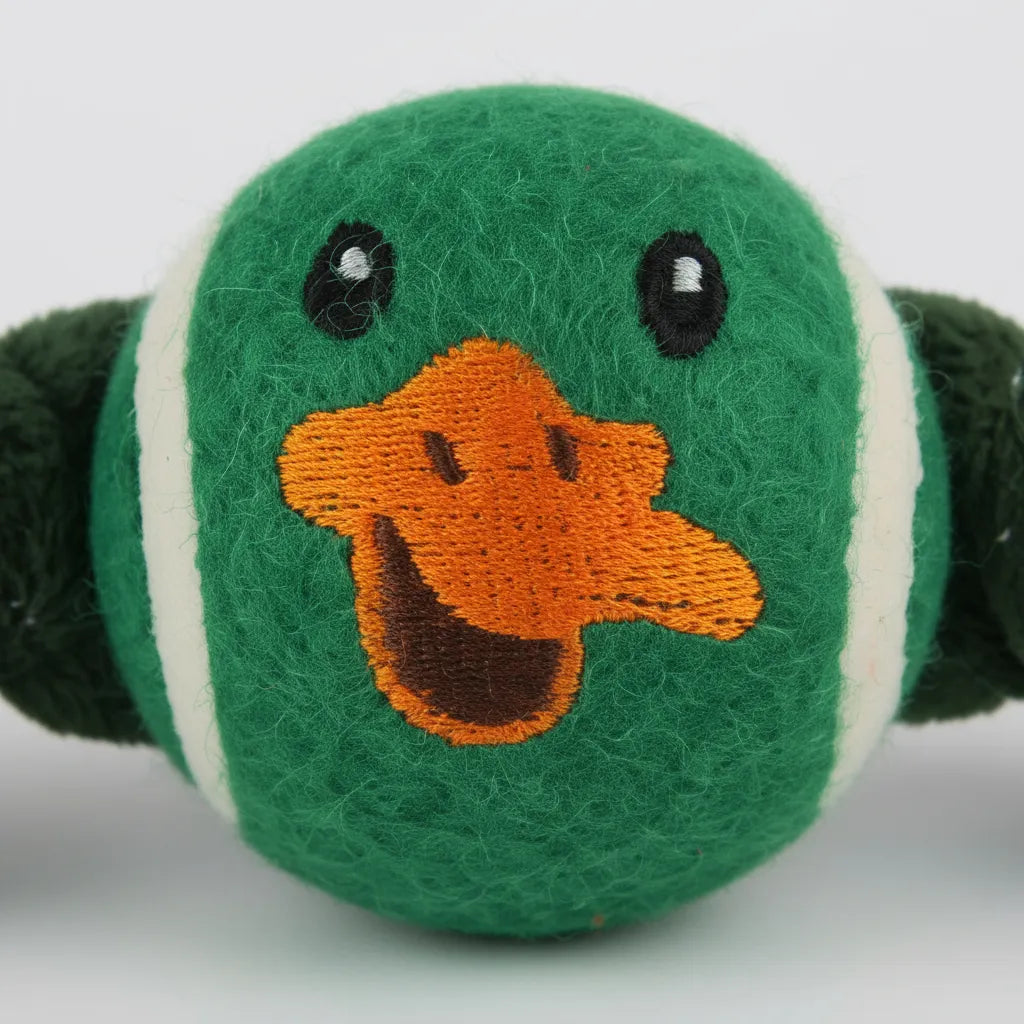 Juguete para perro Pato Pelota con sonido – Diversión y estímulo garantizado