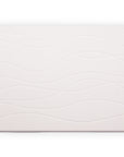 Alfombra placa de baño absorbente de piedra de diatomeas - Blanco con lineas