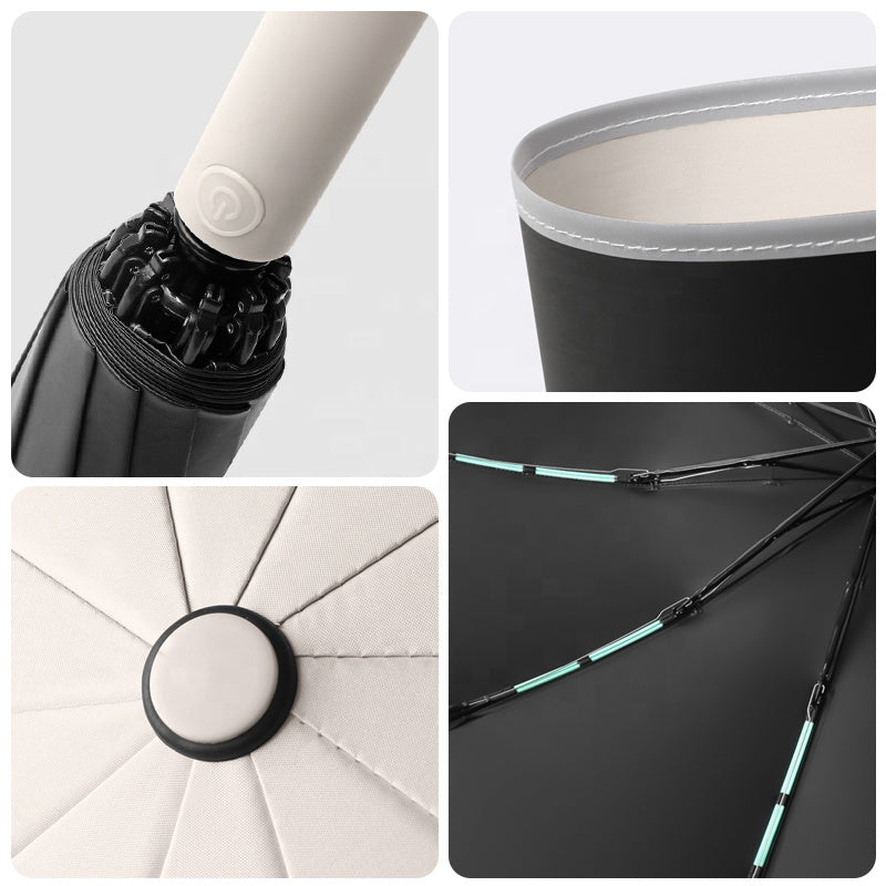 Paraguas Inverso Automático Antiviento proteccion UV – Diseño inteligente y protección total