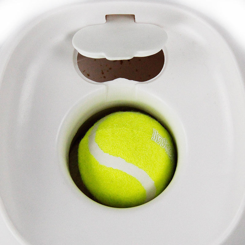 Dispensador de pelotas interactivo manual con expendedor de premios – Ejercicio, juego y recompensa en uno