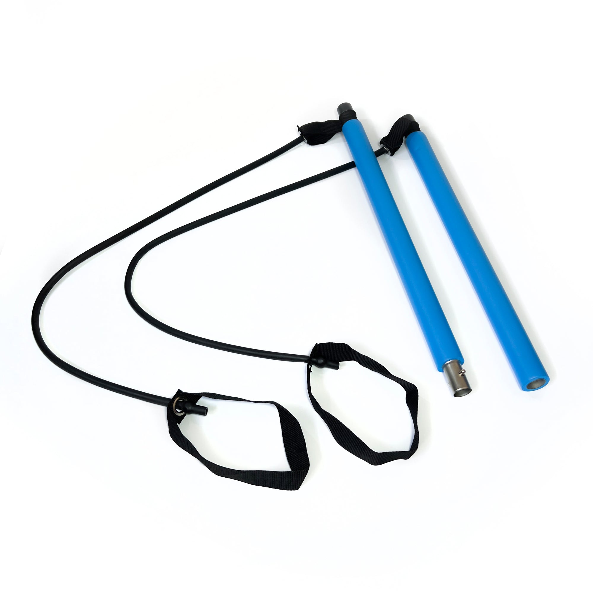 Barra de pilates con bandas de resistencia – Entrenamiento completo y personalizado