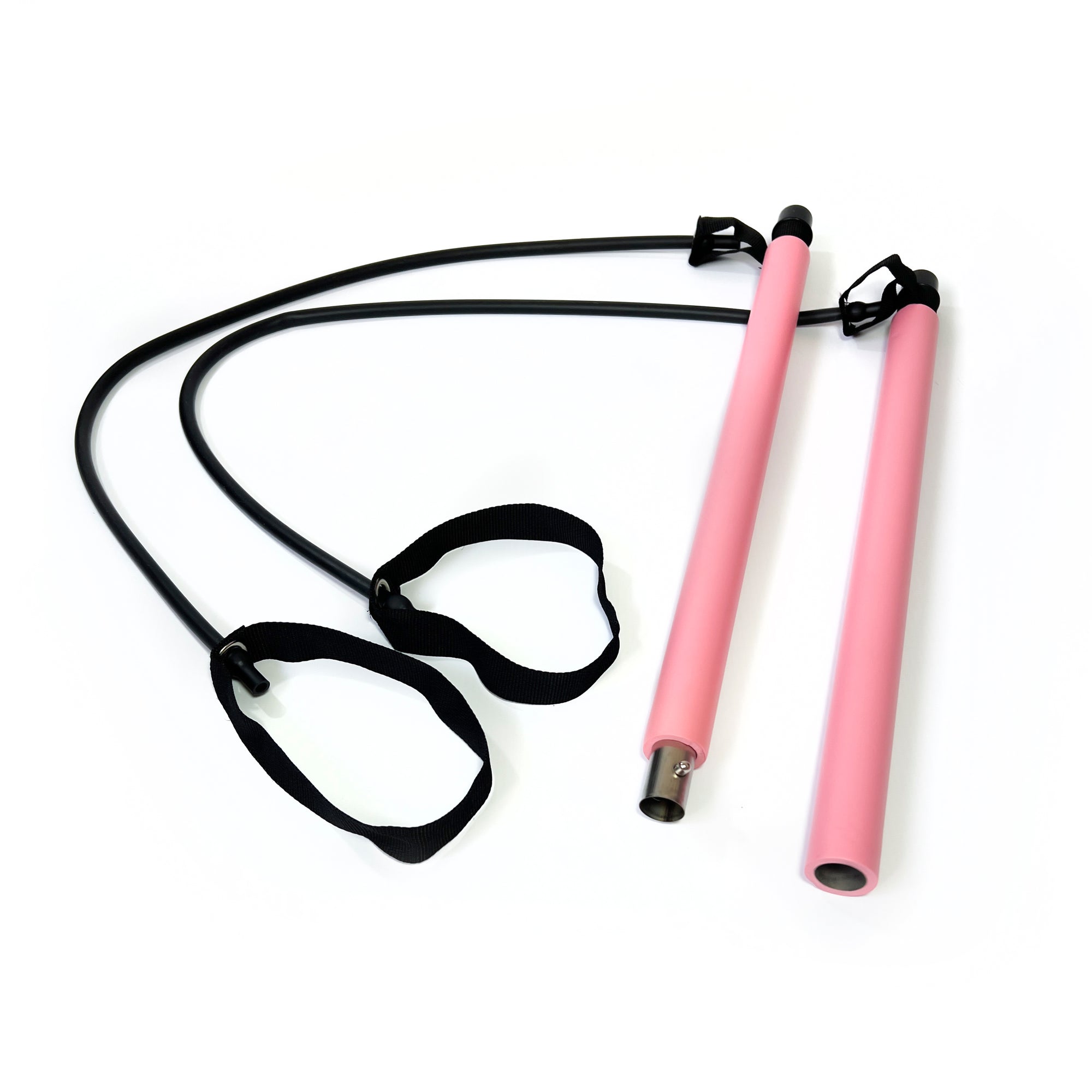 Barra de pilates con bandas de resistencia – Entrenamiento completo y personalizado