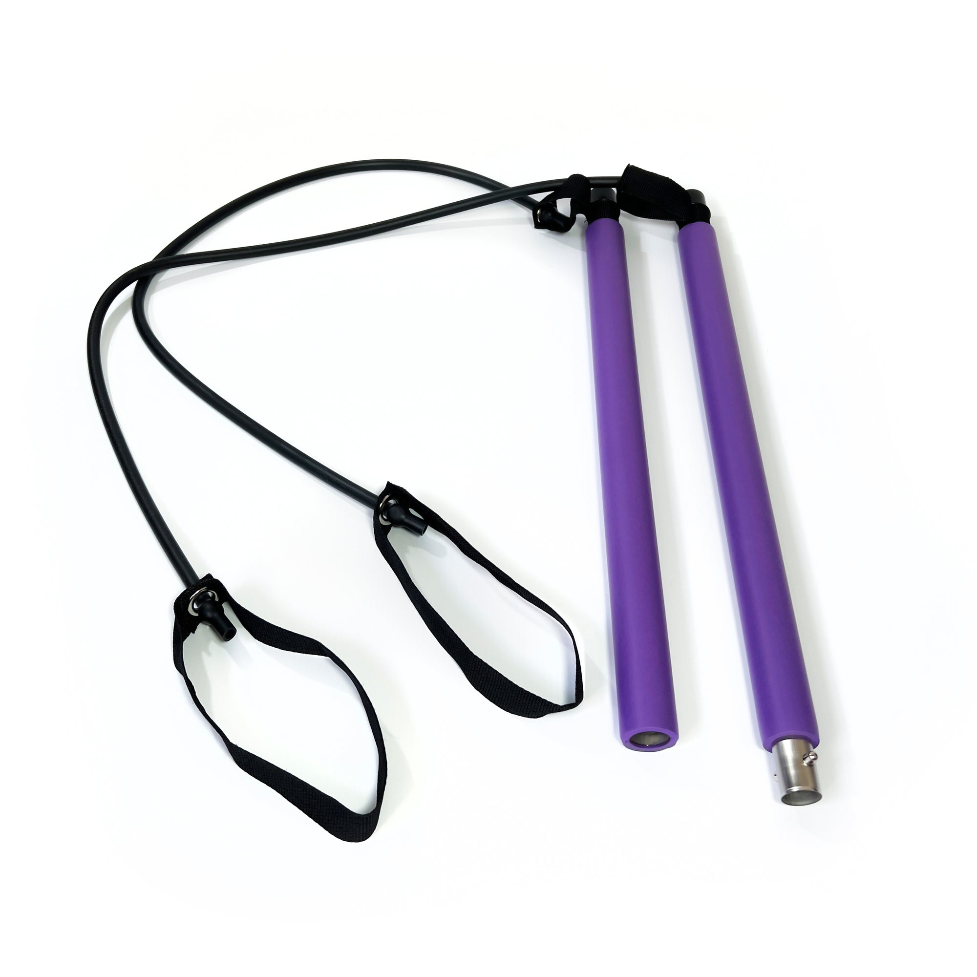 Barra de pilates con bandas de resistencia – Entrenamiento completo y personalizado