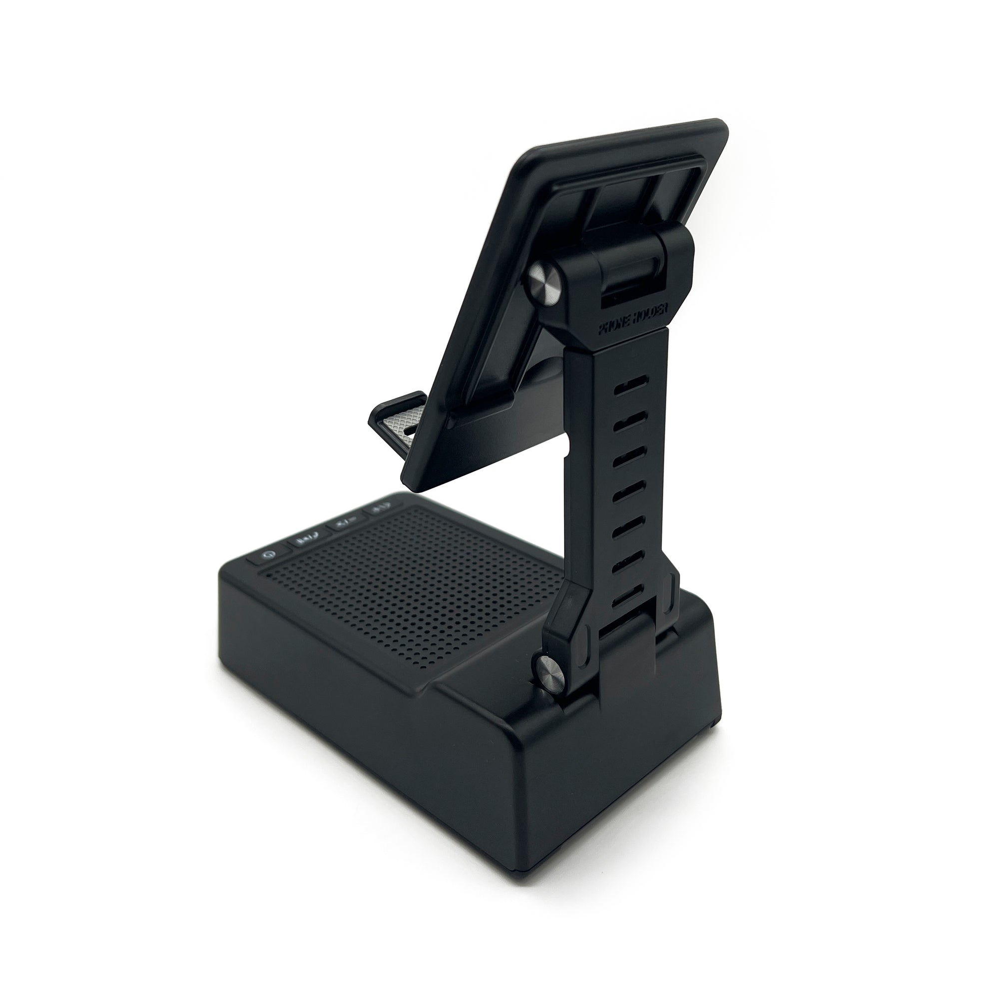 Soporte para celular con parlante bluetooth integrado