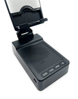 Soporte para celular con parlante bluetooth integrado