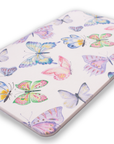 Alfombra placa de baño absorbente de piedra de diatomeas - Mariposas