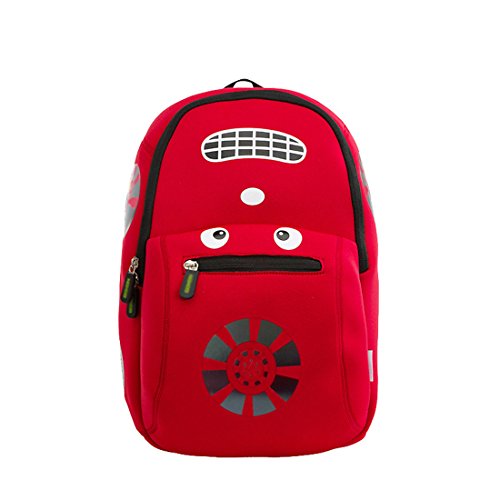 MOCHILA INFANTIL AUTO 3D – DIVERTIDA, IMPERMEABLE Y ESPACIOSA