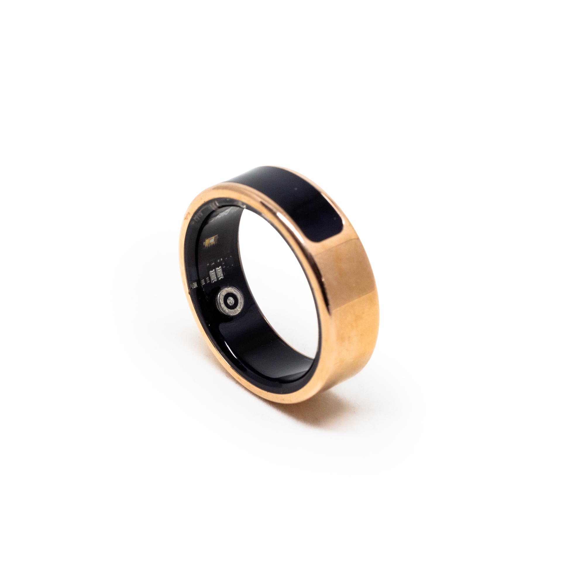 Anillo inteligente con pantalla táctil – Monitoreo de salud y sueño