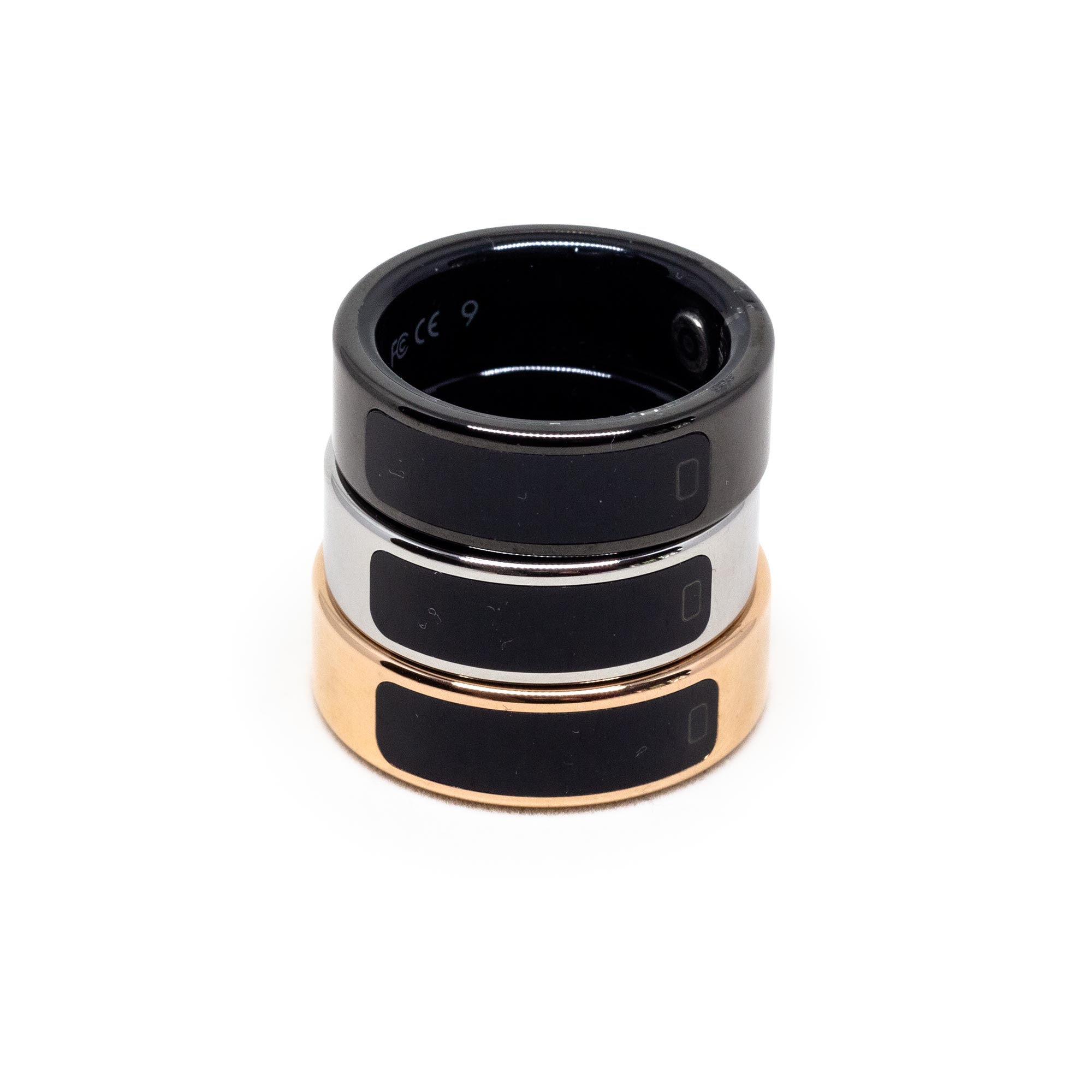 Anillo inteligente con pantalla táctil – Monitoreo de salud y sueño