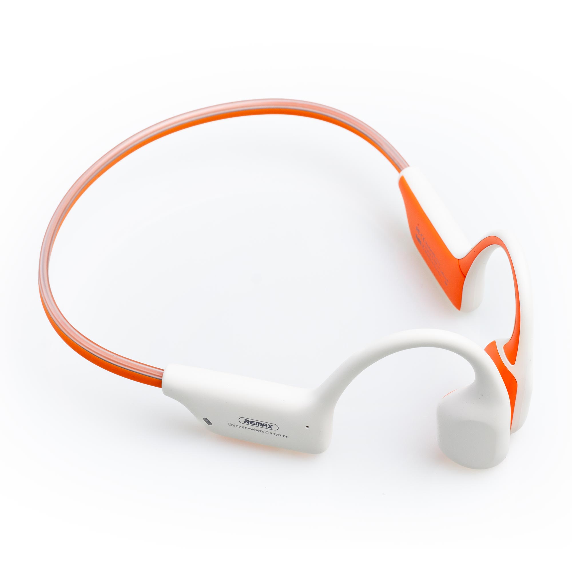 Auriculares deportivos de conducción ósea waterproof con luz LED