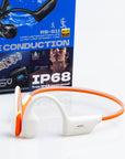 Auriculares deportivos de conducción ósea waterproof con luz LED