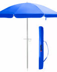 Sombrilla de Playa Reforzada con Anclaje y Protección UV50+